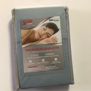 Sleep philosophy pillow cases. Temperature regulating